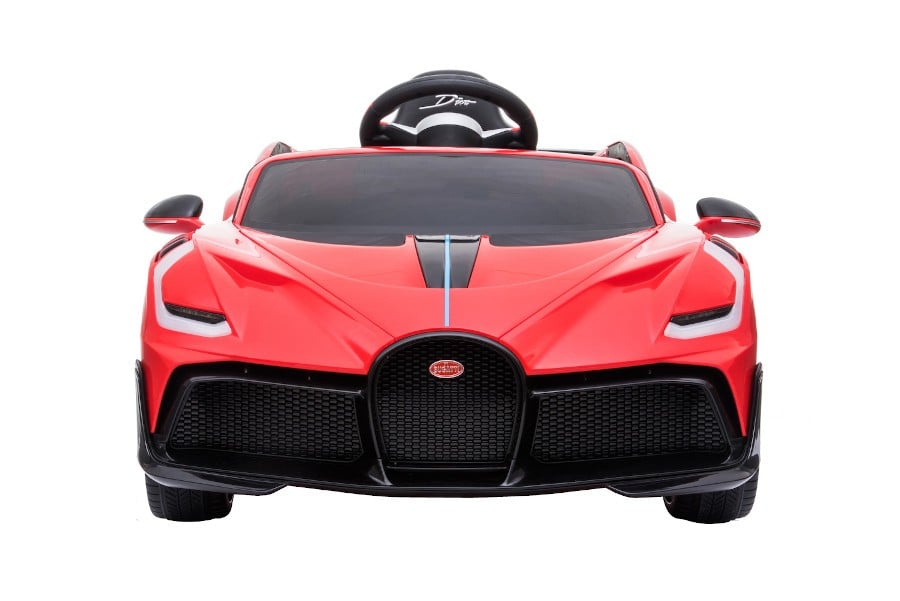 Lizenziert 2 Motoren Kinderfahrzeug Elektro Auto "Bugatti Chiron" 12V7AH 