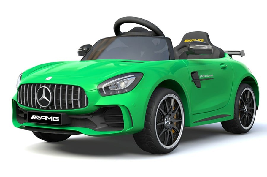 Elektro Kinderfahrzeug lizenziert mit 2 Motoren "Mercedes GTR AMG" ferngesteuert - G 1