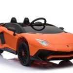 Elektro Kinderfahrzeug lizenziert mit 2 Motoren "Lamborghini Aventador SV" ferngesteuert - O 1